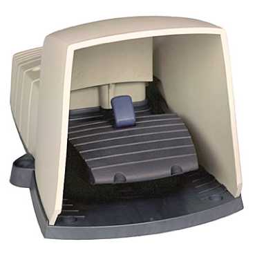 Купить SE Переключатель педальный 1 шаг NC+NO серый XPEG510