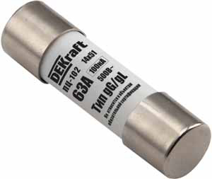 Купить Dekraft Предохранитель цилиндрич. 40A 14x51 ПЦ-102