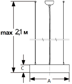 СТ SOL P LED 600 BL 3000K (low lumen) светильник Купить СТ SOL P LED 600 BL 3000K (low lumen) светильник