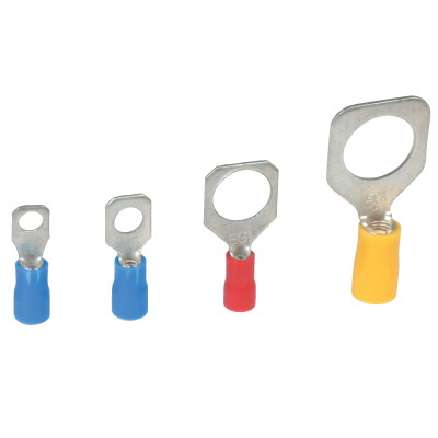 Купить DKC Наконечник с отверстием под винт и изолир.фланцем 1,5-2,5 кв.мм 3,7 мм (НКИ)