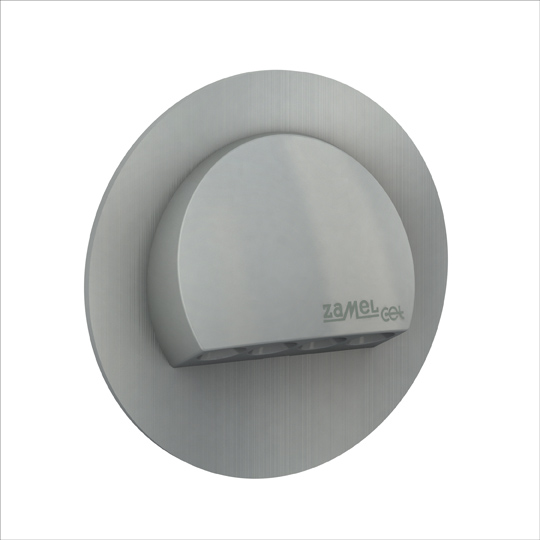 Zamel Светильник RUBI Алюминий/Тепл.бел. в монт.коробку, 230V AC 09-221-12