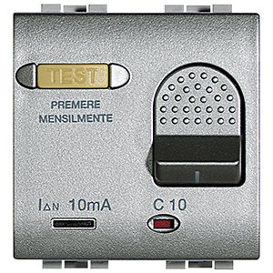 BT Автоматический выключатель 2х полюсный дифференциальный 16А 230в 2 модуля NT4305/16