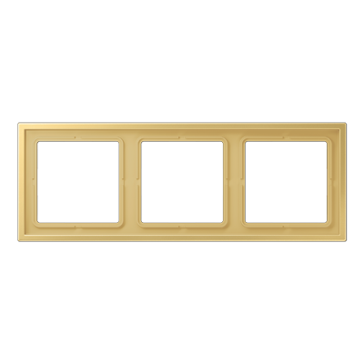 JUNG LS Zero Латунь Рамка 3-ая LSZME983BFC