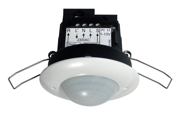 BEG Белый Датчик присутствия потолочный 360°, с фукц. диммирования 1-10V IP20 92167