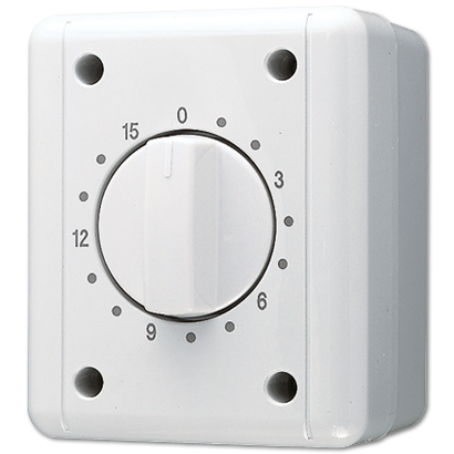JUNG Выключатель для накладного монтажа с часовым механизмом 8015W