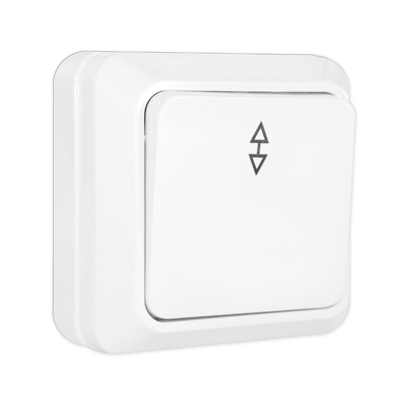 UNIVersal "Олимп" Выключатель Бел 1 кл. проходной О0025