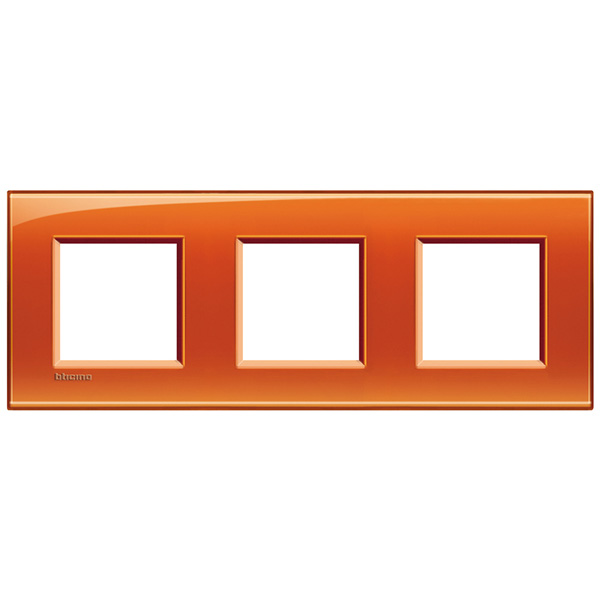 Купить BT LL Оранжевый Рамка прямоугольная, 2+2+2 поста LNA4802M3OD