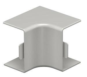 Купить OBO Bettermann Угол внутренний кабель-канала WDK 25x40 мм, ПВХ, серый RAL7030 6158269