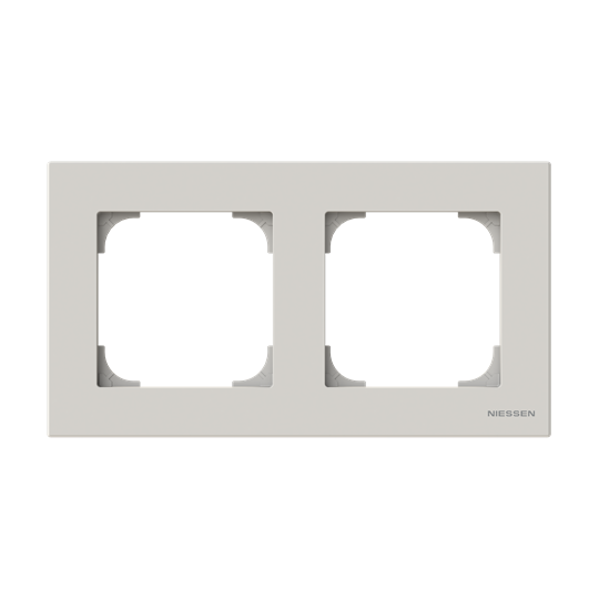 ABB SKY Дюна Рамка 2-постовая 2CLA857200A6201