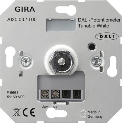 Gira Потенциометр DALI Tunable White 202000