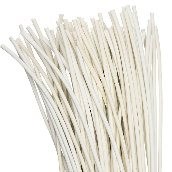 EKF PROxima Термоусаживаемая трубка ТУТ нг 8/4 белая в отрезках по 1м