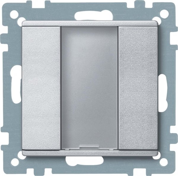 Купить SE Merten KNX SM Алюминий Сенсор 1-кнопочный Plus MTN627560