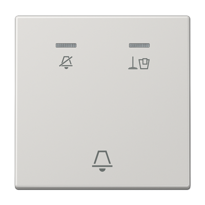 JUNG Клавиша для гостиничных кнопочных модулей 531KO5EUM24 или 531KO5EUM230, светло-серый LSCUKO5MLG