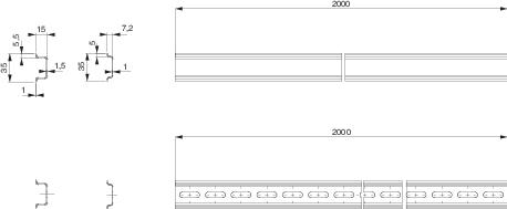 Купить SE Комплект из 4-х гаек для шасси DIN NSYAMCSF