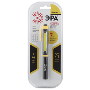 Купить ЭРА RB-702 Фонарь Рабочий серия "Практик" [7Вт COB, 3xAAA, Al корпус, крючок, магнит, бл]