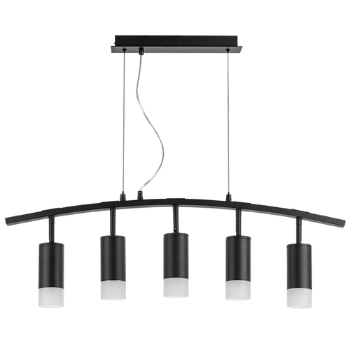 Lightstar LR7353751 Люстра RULLO 5х50W GU10 ЧЕРНЫЙ (571735+214437-5+202431-5), шт
