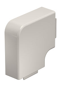 Купить OBO Bettermann Угол плоский кабель-канала WDK 40x90 мм, ПВХ кремовый RAL9001 6161316