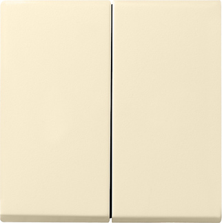 Gira S-55 Крем глянц Клавиша 2-ая с комплектом уплотнителей IP44 для клавишных и кнопочных выключате 026601