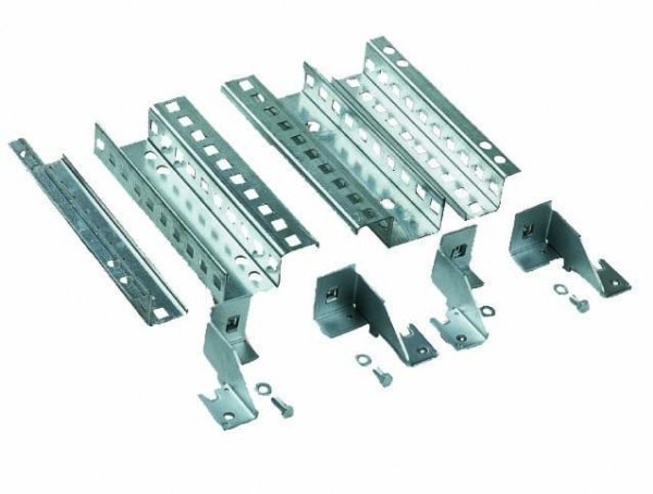 SE Комплект 4-х регулируемых реек с кронштейном 400мм NSYMPB4SD