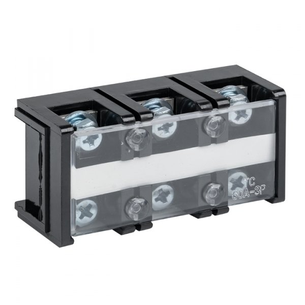 EKF PROxima Терминал клеммный TC-603 до 16 мм2 60A 3 клеммные пары