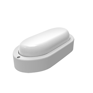 Gauss Светильник ЖКХ ECO овал 12W 940lm 4000K 160-260V IP65 198*96*53мм белый 161418212