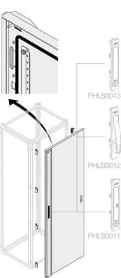 ABB Дверь глухая с перекрытием H1800 W500 1STQ002259B0000