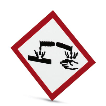 Phoenix Contact Табличка "Опасные вещества" PML-GHS105 (13X13) 1014277