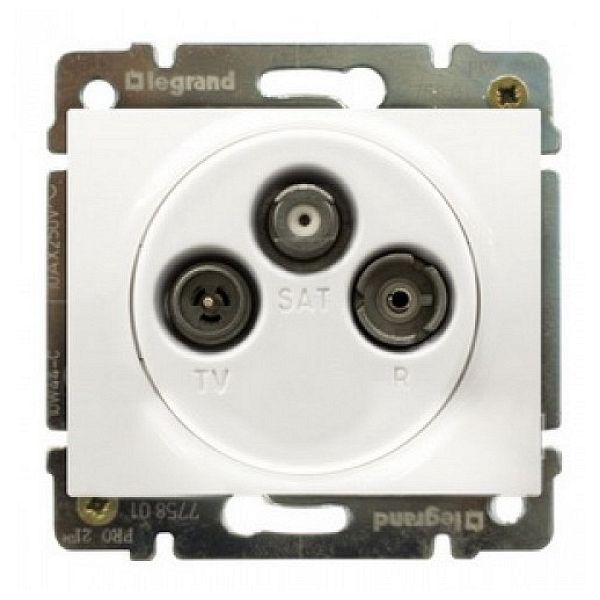 Legrand DIY Galea Life Жемчуг Розетка TV-FM-SAT 1,5 dB 696888