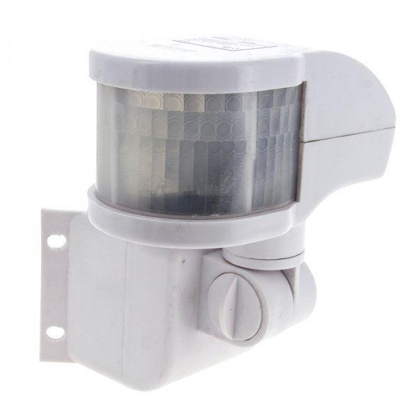 EKF PROxima ИК датчик движения угловой 1200Вт 270гр. до 12м IP44 MS-48B