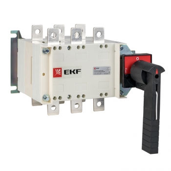 EKF PROxima Рубильник-переключатель 250A 3P c рукояткой управления для прямой установки PowerSwitch