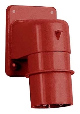 Купить SE PratiKa Вилка скрытой установки 32А 3P+E IP44 380В 81820