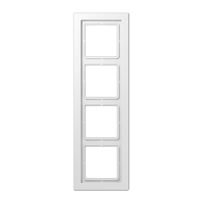 JUNG LSD Белая (дуропласт) Рамка 4-ая LSD984WW