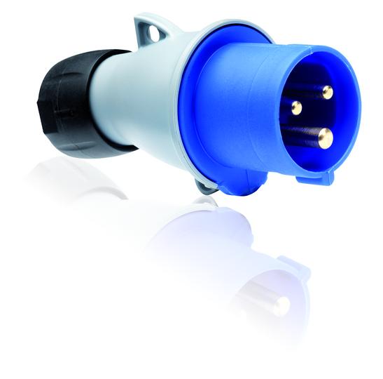 Купить ABB Вилка кабельная ICAT 16A, 2P+E, IP44 2CMA193501R1000