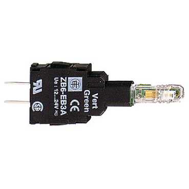 Купить SE Держатель лампы 12-24В зеленый ZB6EB3A