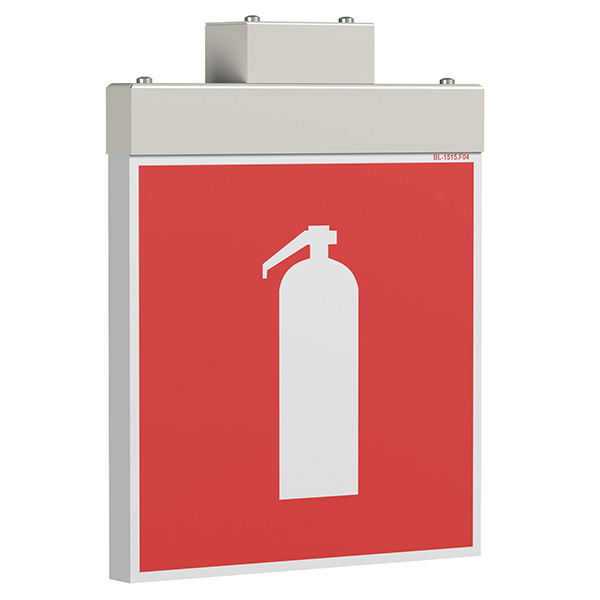 Белый свет Световой указатель BS-RADEM-10-S1-24 White a15561