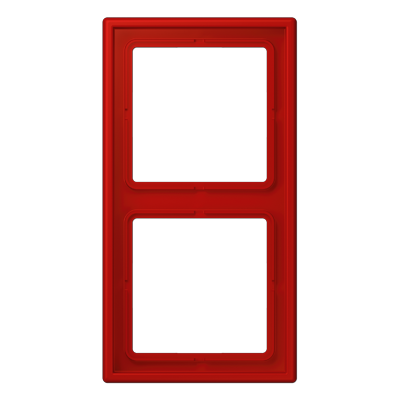 JUNG LS 990 Рамка 2-ая Rouge vermillon 31(32090) LC98232090