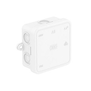 Купить OBO Bettermann Распределительная коробка A8, 75x75x36 мм, белая 2000075