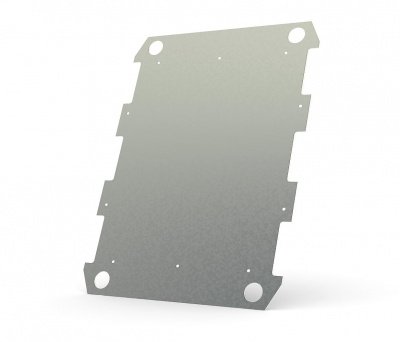 Tekfor Монтажная плата, для щитов IP65, серии B…, 54 модулей 01-06-070