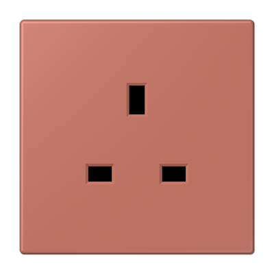 JUNG Накладка для механизма розетки арт. 3521EINS дюропласт Les Couleurs® Le Corbusier LC2521P32121