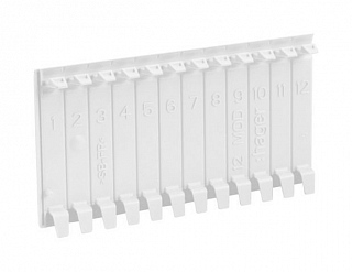 Tekfor Заглушка модульная на 6 мод., белая 01-06-049