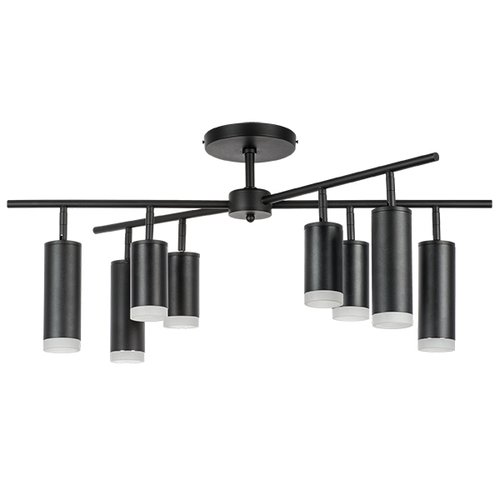 Lightstar LR7283748740 Люстра RULLO 8х50W GU10 ЧЕРНЫЙ (571728+214437-4+214487-4+202430-8), шт
