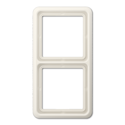 JUNG CD Бежевая Рамка 2-ая ударопрочная ударопрочная CD582WUW