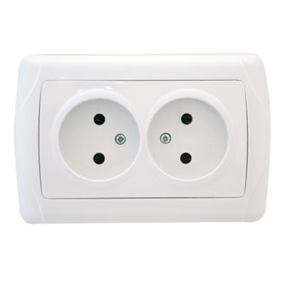 UNIVersal "Маргарита" Розетка Бел 2-ая б/з М0102