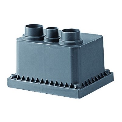 DKC Смотровой переходной колодец с крышкой для двустенных труб, 225х175х145мм