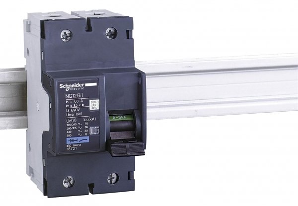 SE Acti 9 NG125H Автоматический выключатель 2P 50А (C) 18720