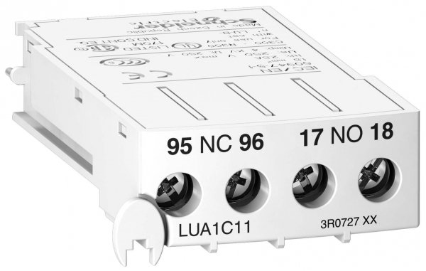 SE TeSys U Telemecanique Контакт доп.готовн. 1НО+1НО с клеммником LUA1C11