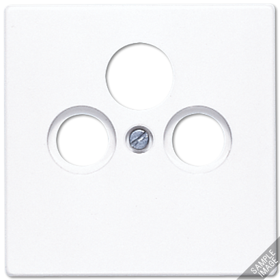 JUNG LS 990 Бежевая Накладка TV-SAT-FM розетки LS990SAT