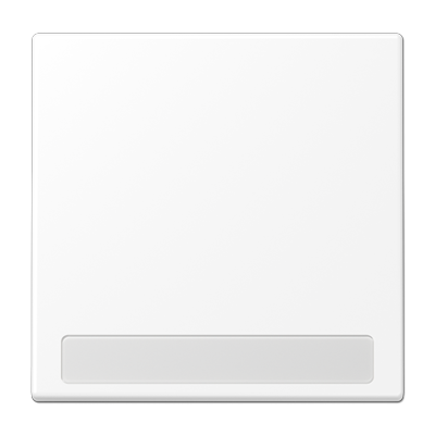 JUNG LS 990 Белый матовый Клавиша 1-ая с полем для надписи LS990NAWWM