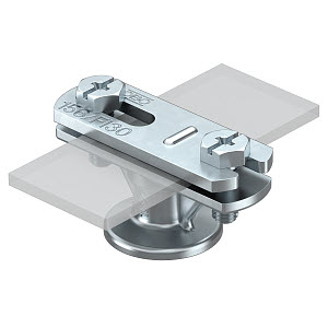 Купить OBO Bettermann Держатель полосы, с фланцем 5230446