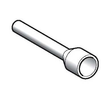 Купить SE Наконечник длинный р-р, 1,5мм черный DZ5CE0153D